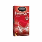 Гладкие презервативы Domino Harmony - 6 шт. - Domino - купить с доставкой в Красноярске