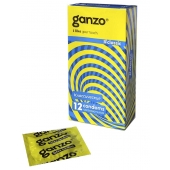 Классические презервативы с обильной смазкой Ganzo Classic - 12 шт. - Ganzo - купить с доставкой в Красноярске