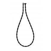 Черный уретральный массажер Glide Extra Small - 30 см. - Lola Games - купить с доставкой в Красноярске