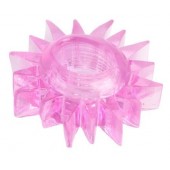 Розовое эрекционное кольцо - Toyfa Basic - в Красноярске купить с доставкой