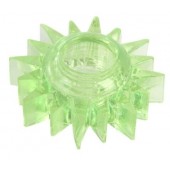 Зеленое эрекционное кольцо-солнце - Toyfa Basic - в Красноярске купить с доставкой