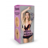 Двусторонний мастурбатор Misha Maver - 22 см. - ФлешНаш - в Красноярске купить с доставкой