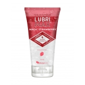 Интимный гель-смазка на водной основе Lubrimax Magic Strawberry - 75 мл. - ИнтелБИО - купить с доставкой в Красноярске