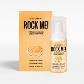 Жидкий вибратор Nuei Rock Me! с ароматом печенья и сливок - 20 мл. - Nuei cosmetics - купить с доставкой в Красноярске