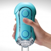 Голубой мастурбатор Tenga Flip ORB Ocean - Tenga - в Красноярске купить с доставкой