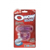 Фиолетовое эрекционное виброкольцо OWOW PURPLE - Screaming O - в Красноярске купить с доставкой