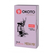 Презервативы OKOTO Mega Mix - 12 шт. - Sitabella - купить с доставкой в Красноярске