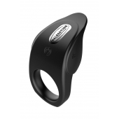 Черное эрекционное виброкольцо Vibro Lust Ring - MALESATION - в Красноярске купить с доставкой