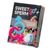 Шипучие таблетки для мужчин Sweet Sperm для изменения вкуса спермы (4 шт. по 0,5 гр.) - Капиталпродукт - купить с доставкой в Красноярске