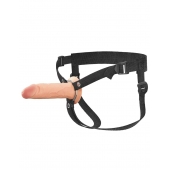 Полый страпон на ремнях 6’’ Hollow Silicone Strap-on - Pipedream - купить с доставкой в Красноярске