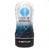 Прозрачный текстурированный мастурбатор Vacuum Cup Masturbator Planet - Baile - в Красноярске купить с доставкой