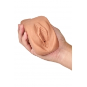 Маструбатор-вагина с вибрацией Soft   Wet Renata Realistic Tan Masturbator - Blush Novelties - в Красноярске купить с доставкой