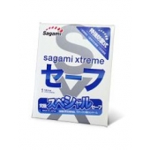 Презерватив Sagami Xtreme Ultrasafe с двойным количеством смазки - 1 шт. - Sagami - купить с доставкой в Красноярске
