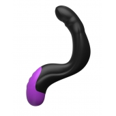 Черно-фиолетовый вибромассажёр простаты Hyper-Pulse P-Spot Massager - Pipedream - в Красноярске купить с доставкой