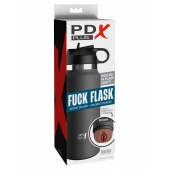 Смуглый мастурбатор-вагина в корпусе-бутылке F*ck Flask - Pipedream - в Красноярске купить с доставкой