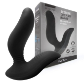 Черный вибромассажер простаты 3,5’’ Curve P-spot Massager - 12 см. - Erokay - в Красноярске купить с доставкой