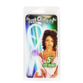 Прозрачное лассо с фиолетовой бусиной SILICONE COCK RING WITH BEAD LAVENDER - NMC - в Красноярске купить с доставкой