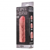 Фаллоудлинитель SUPER HERO Dewil - 17,5 см. - Lola Games - в Красноярске купить с доставкой
