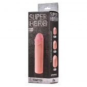Фаллоудлинитель SUPER HERO Tempter - 16 см. - Lola Games - в Красноярске купить с доставкой