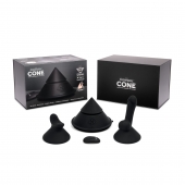Конусный вибромассажер Cowgirl Cone с 2 насадками - CowGirl - купить с доставкой в Красноярске
