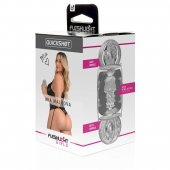 Прозрачный двусторонний мастурбатор Fleshlight Quickshot Mia Malkova - Fleshlight - в Красноярске купить с доставкой