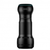 Ченый мастурбатор с интерактивная насадкой PowerBlow   Feel Pocket Stroker - Kiiroo - в Красноярске купить с доставкой