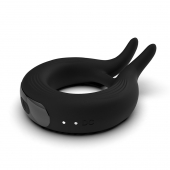 Черное эрекционное кольцо Marry Me Rechargeable Vibrating Cockring - Adrien Lastic - в Красноярске купить с доставкой