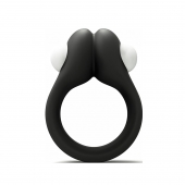 Черное эрекционное кольцо Zippy Vibrating Ring With Bullet - Adrien Lastic - в Красноярске купить с доставкой