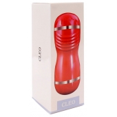Двусторонний мастурбатор в колбе Cleo - вагина и ротик - Boys of Toys - в Красноярске купить с доставкой