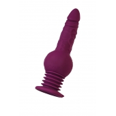 Фиолетовая мини-машина для секса Striker с пультом ДУ - 23,5 см. - ToyFa - купить с доставкой в Красноярске