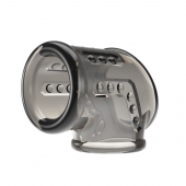 Дымчатая насадка на пенис и мошонку - Baile - в Красноярске купить с доставкой