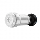 Набор PowerBlow   Feel Pocket Stroker Crystal: мастурбатор и интерактивная насадка - Kiiroo - в Красноярске купить с доставкой