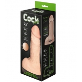 Телесный фаллоудлинитель с мошонкой Cock Next - 19 см. - LOVETOY (А-Полимер) - в Красноярске купить с доставкой