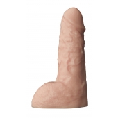 Телесный фаллоудлинитель с мошонкой Cock Next - 19 см. - LOVETOY (А-Полимер) - в Красноярске купить с доставкой