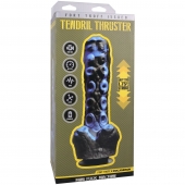 Черно-синяя мини-машина на присоске Tendril Thruster - 21,6 см. - Doc Johnson - купить с доставкой в Красноярске