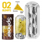 Мастурбатор Tenga Spinner DX 02 Bumps - Tenga - в Красноярске купить с доставкой