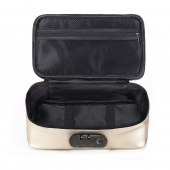 Золотистая сумочка для хранения игрушек Discreet Box - Dorcel - купить с доставкой в Красноярске