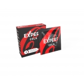 Презервативы с ароматом колы Expert Cola - 3 шт. - Expert - купить с доставкой в Красноярске