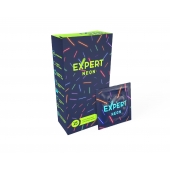 Светящиеся в темноте презервативы Expert Neon - 15 шт. - Expert - купить с доставкой в Красноярске