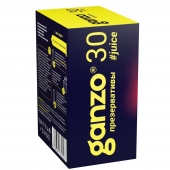 Ароматизированные презервативы Ganzo Juice - 30 шт. - Ganzo - купить с доставкой в Красноярске