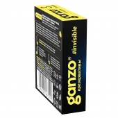 Супертонкие презервативы Ganzo Invisible - 15 шт. - Ganzo - купить с доставкой в Красноярске