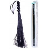 Черная силиконовая плеть - 37 см. - Boys of Toys - купить с доставкой в Красноярске