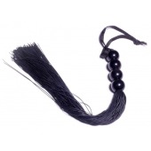 Черная силиконовая плеть - 37 см. - Boys of Toys - купить с доставкой в Красноярске