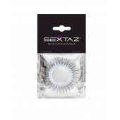 Круглое эрекционное кольцо с длинными «ресничками» - Sextaz - в Красноярске купить с доставкой