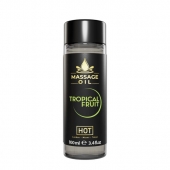 Массажное масло c ароматом тропических фруктов Massage Oil - 100 мл. - HOT - купить с доставкой в Красноярске