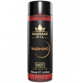 Массажное масло с согревающим эффектом Massage Oil Warming - 100 мл. - HOT - купить с доставкой в Красноярске