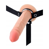 Мужской полый страпон на регулируемых ремнях - 18,5 см. - Sex Expert - купить с доставкой в Красноярске