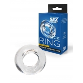 Прозрачное эрекционное кольцо-бублик - Sex Expert - в Красноярске купить с доставкой
