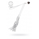 Белая кожаная плеть - 50 см. - Pecado - купить с доставкой в Красноярске