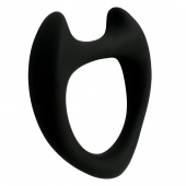 Черное эрекционное кольцо с рожками Wooomy Toro M - Adrien Lastic - в Красноярске купить с доставкой